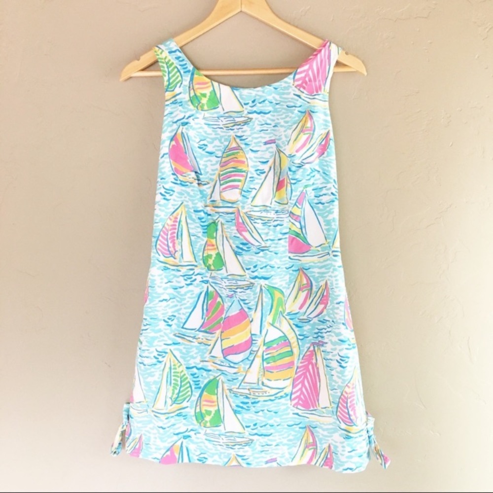 Lilly Pulitzer You Gotta Regatta Shift Dress